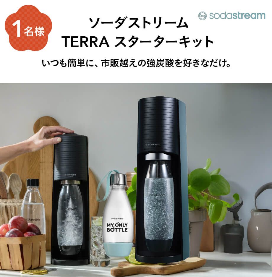 ソーダストリーム TERRA スターターバリューキット