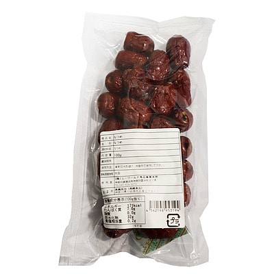 ユーワールド 種無し赤なつめ 100g