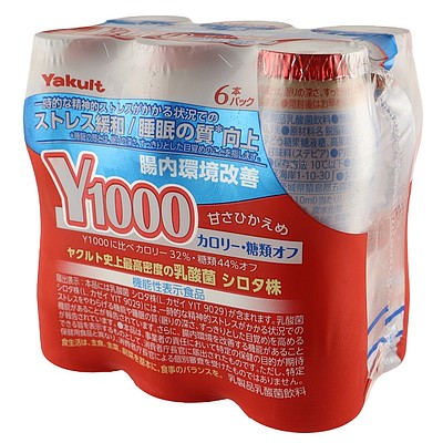 ヤクルト Y1000糖質オフ (110ml×6本パック)×4個