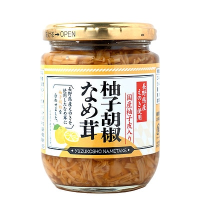 宮下商店 柚子胡椒なめ茸 230g
