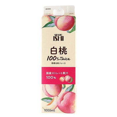 成城石井 国産白桃ジュース 1000ml
