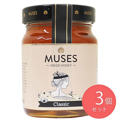 メリンダ ミューゼス ギリシャ産百花蜜 450g×3個