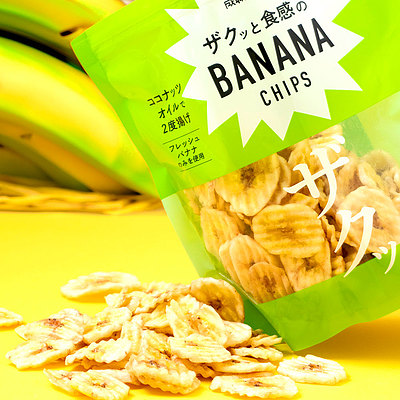 成城石井 ザクッと食感のBANANA CHIPS 300g | D+2