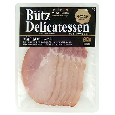 ブッツ 亜麻仁豚 ロースハム 75g