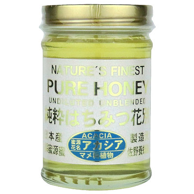 佐野養蜂園 白ラベル国産アカシア 220g