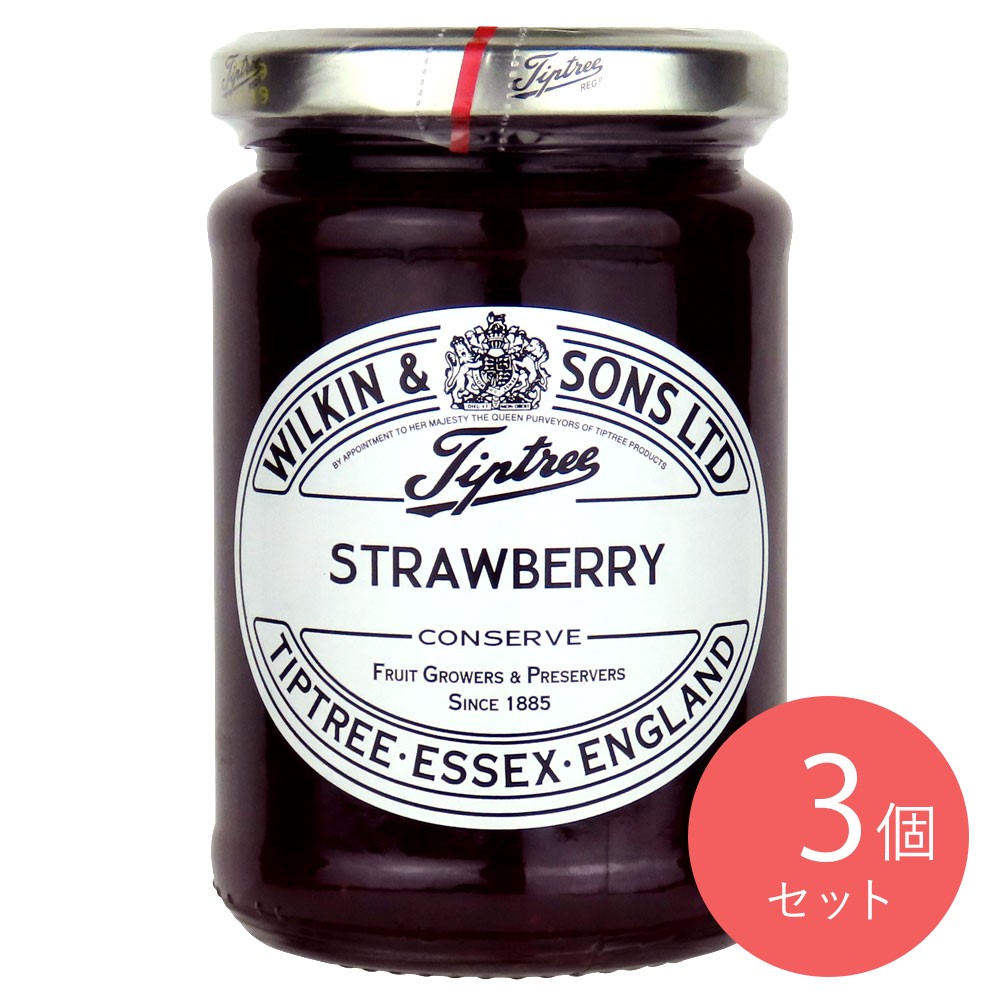 チップトリー ストロベリージャム 340g×3個