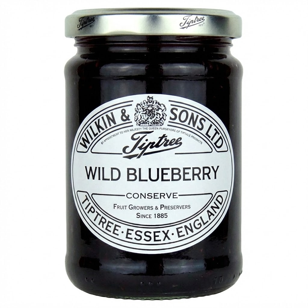 チップトリーワイルドブルーベリージャム 340g