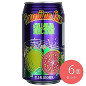 ハワイアンサン グァバネクタ- 340ml×6本