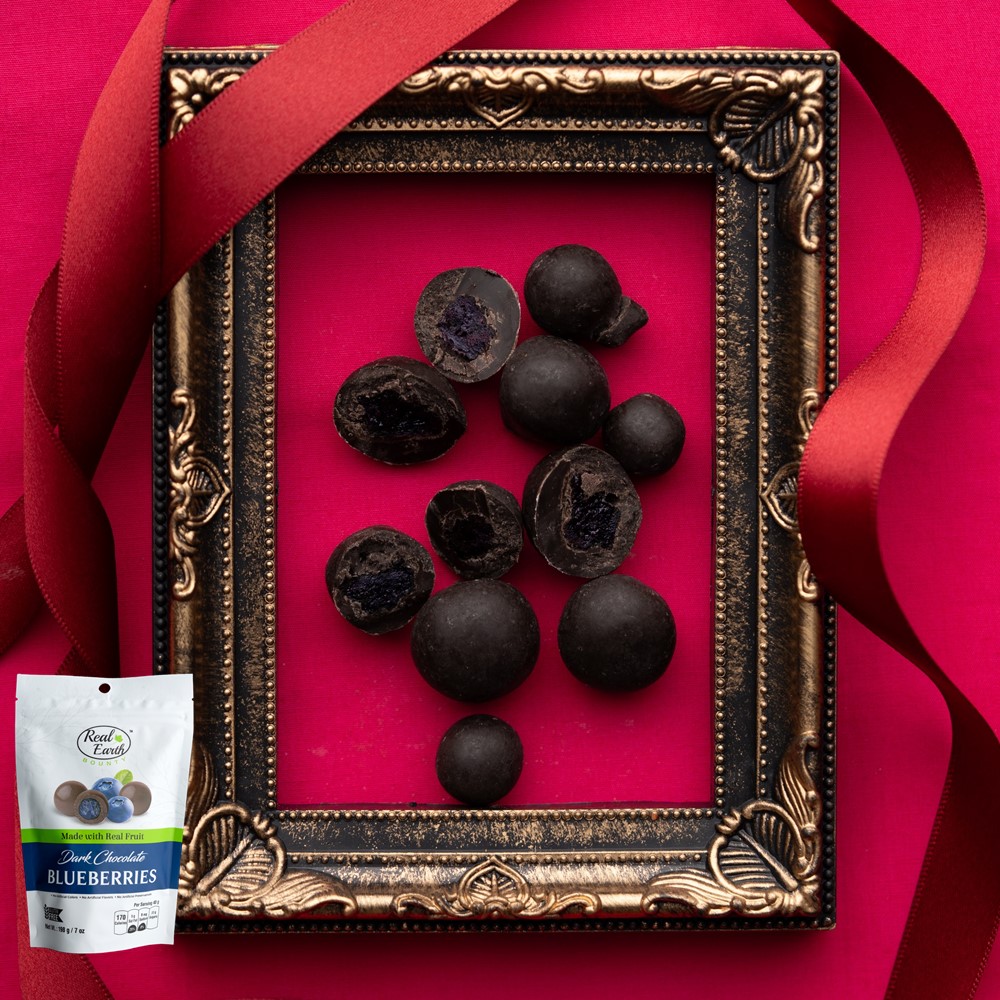 リアルアース ダークチョコレートブルーベリー 198g