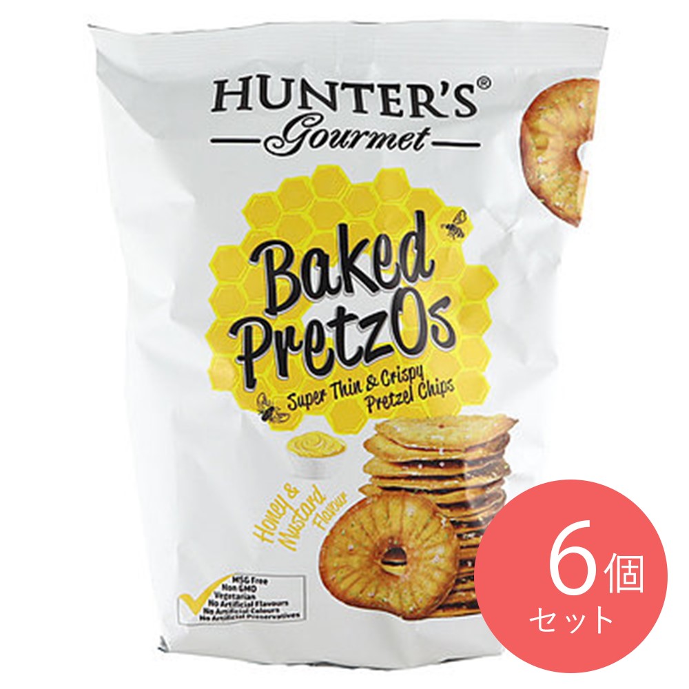 ハンターズ プレッツェル ハニーマスタード 160g×6袋