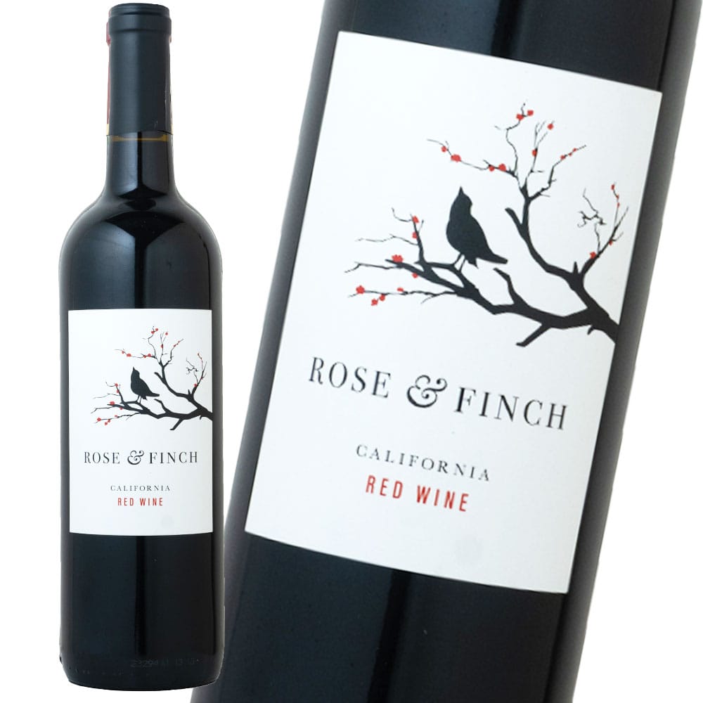 アメリカ カリフォルニア ローズ&フィンチ レッド ブレンド 750ml