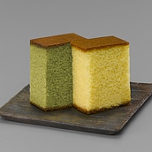 【お取り寄せ】【W】豊橋飼料 名古屋コーチンカステラセット (プレーン&抹茶) 2本セット