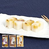 【お取り寄せ】【WN】一貫堂 羊羹・栗ういろう・芋ういろうセット 1箱 9個入 | 沖縄・離島配送不可