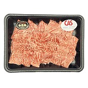 【お取り寄せ】【W】蔵王ミート CAS冷凍山形牛カットステーキ ロース 500g