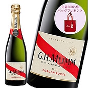 【先着300名様バッグプレゼント。無くなり次第終了】フランス シャンパーニュ マム コルドンルージュ　750ｍｌ