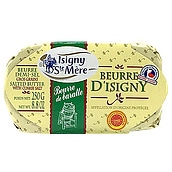 フランス イズニー チャーニング発酵バターAOP 加塩 250g | ISIGNY