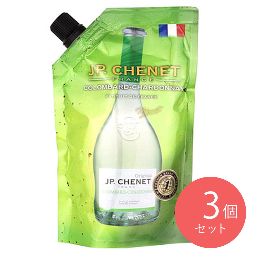 フランス ラングドッグ・ルーション J・P・シェネ イージーパック CO・シャルドネ 187ml×3