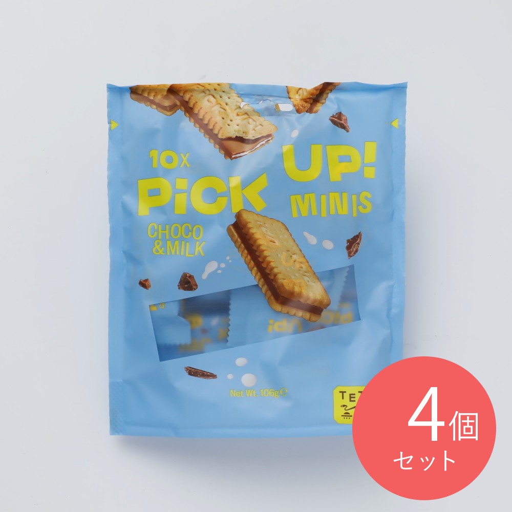 バールセン ピックアップミニーズチョコ＆ミルク 106g×4個