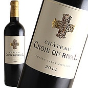 フランス ボルドー リュサック・サンテミリオン 2014 CH クロワ デュ リヴァル 750ml
