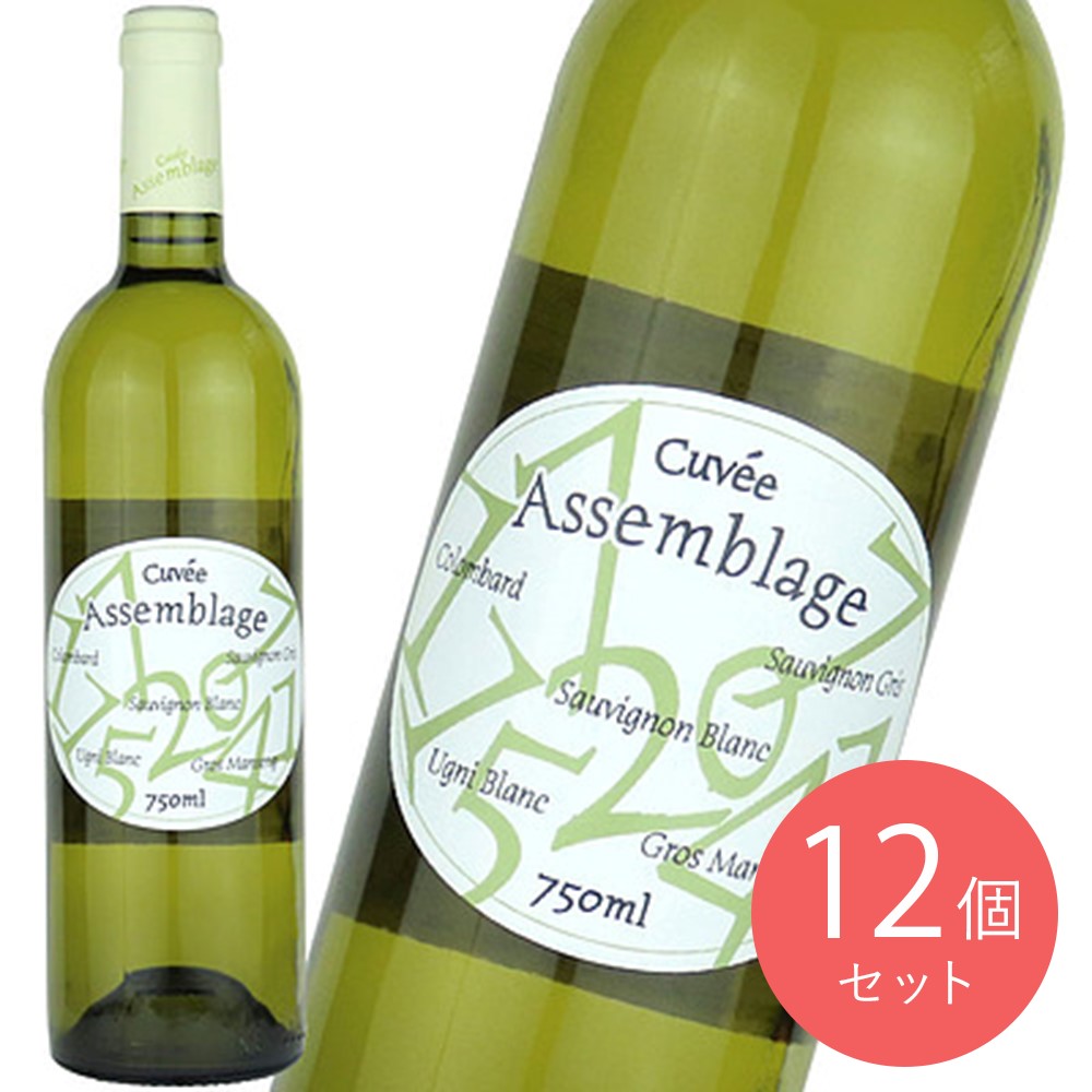 フランス コート・ド・ガスコーニュ アッサンブラージュ ブラン 750ml | サクラアワード2022 ゴールド受賞×12本【ケース販売】