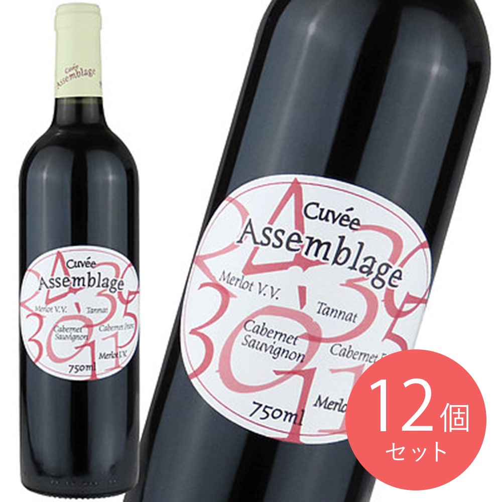 フランス コート・ド・ガスコーニュ アッサンブラージュ ルージュ 750ml×12本【ケース販売】