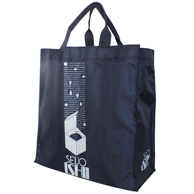 成城石井 ショッピングバッグ ネイビー 1枚/ ショッピングバッグ エコバッグ