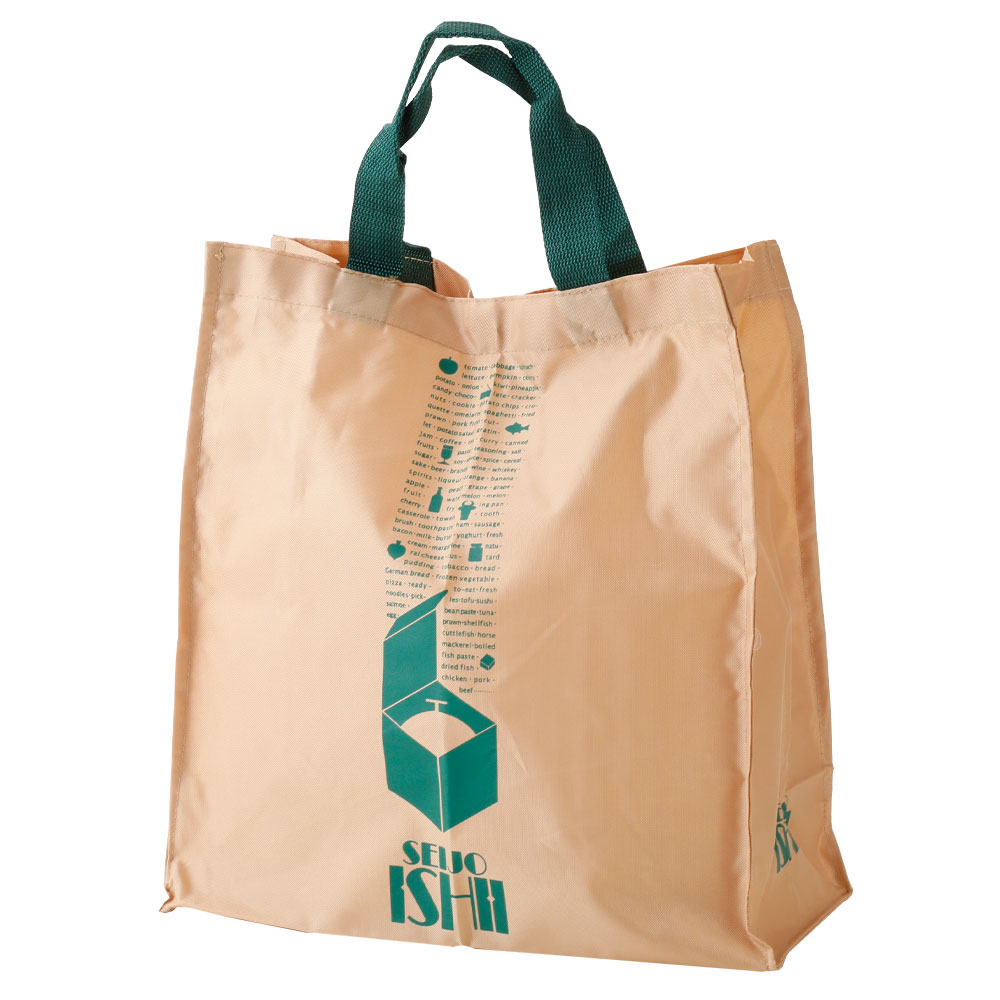 成城石井 ショッピングバッグ ベージュ 1枚/ ショッピングバッグ エコバッグ