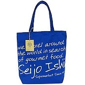 成城石井 エコバッグ ネイビー 1枚/ ショッピングバッグ エコバッグ