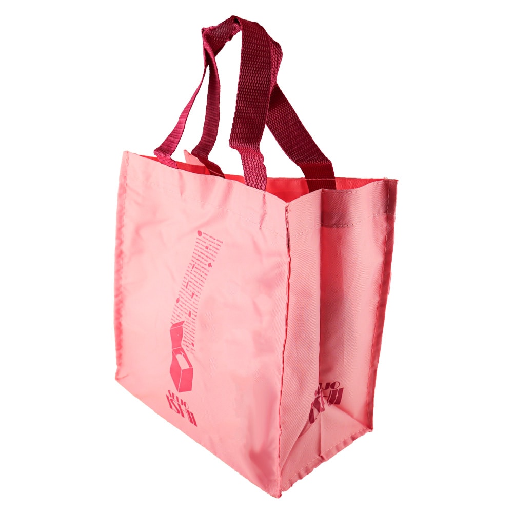 成城石井 ミニショッピングバッグ ダスティピンク 1枚/ ショッピングバッグ エコバッグ