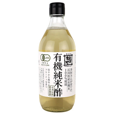 金沢大地 有機米酢 500ml