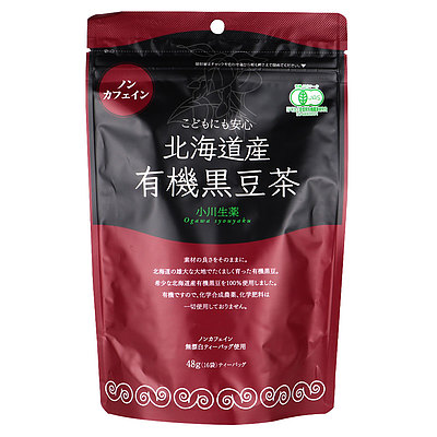 小川生薬 北海道産有機黒豆茶 3g16袋