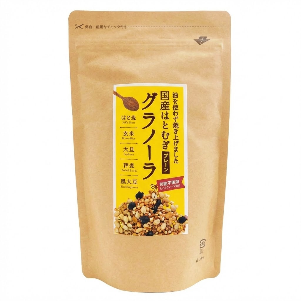 小川生薬 国産はとむぎグラノーラ 120g