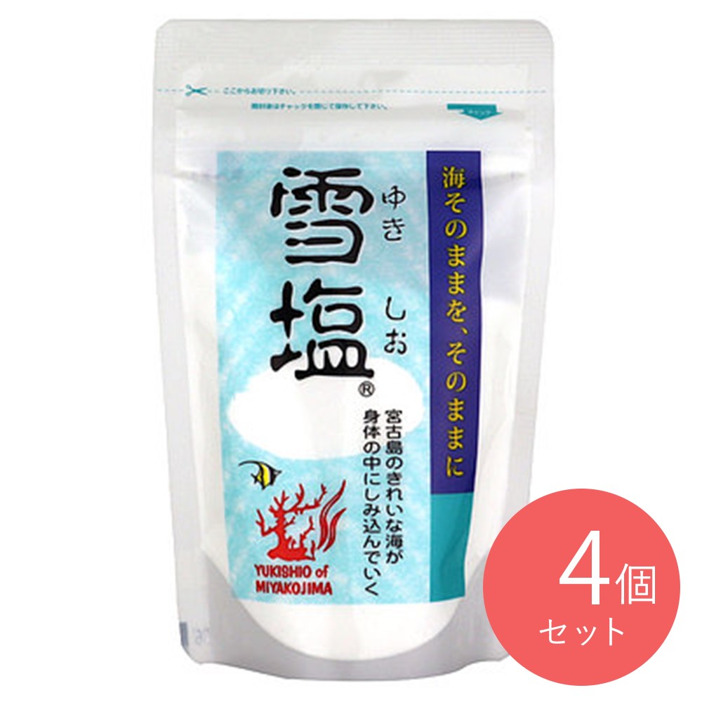 パラダイスプラン 宮古島 雪塩 60g×4個