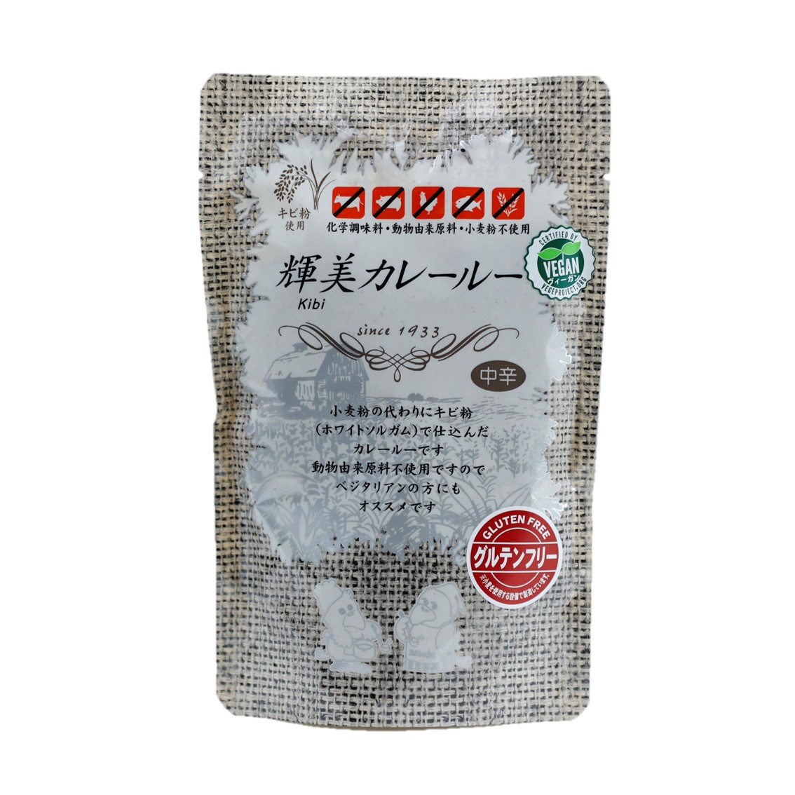 Gエムトゥエム小麦動物由来原料不使用輝美カレールー150g