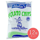【送料込み】ソシオ工房 フラ印ポテトチップスのりしお 160g×12個