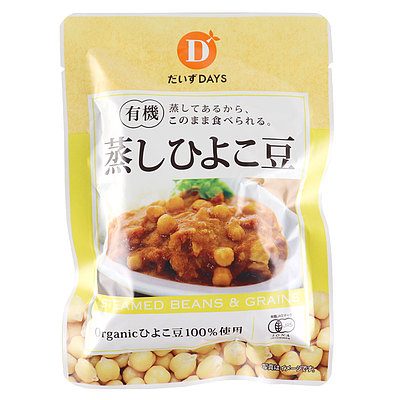 だいずデイズ有機蒸しひよこ豆 85g