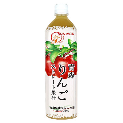 サンパック 青森りんごストレート果汁 930g