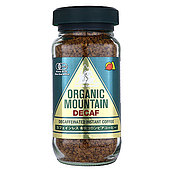 オーガニックマウンテン 有機カフェインレスインスタントコーヒー 100g
