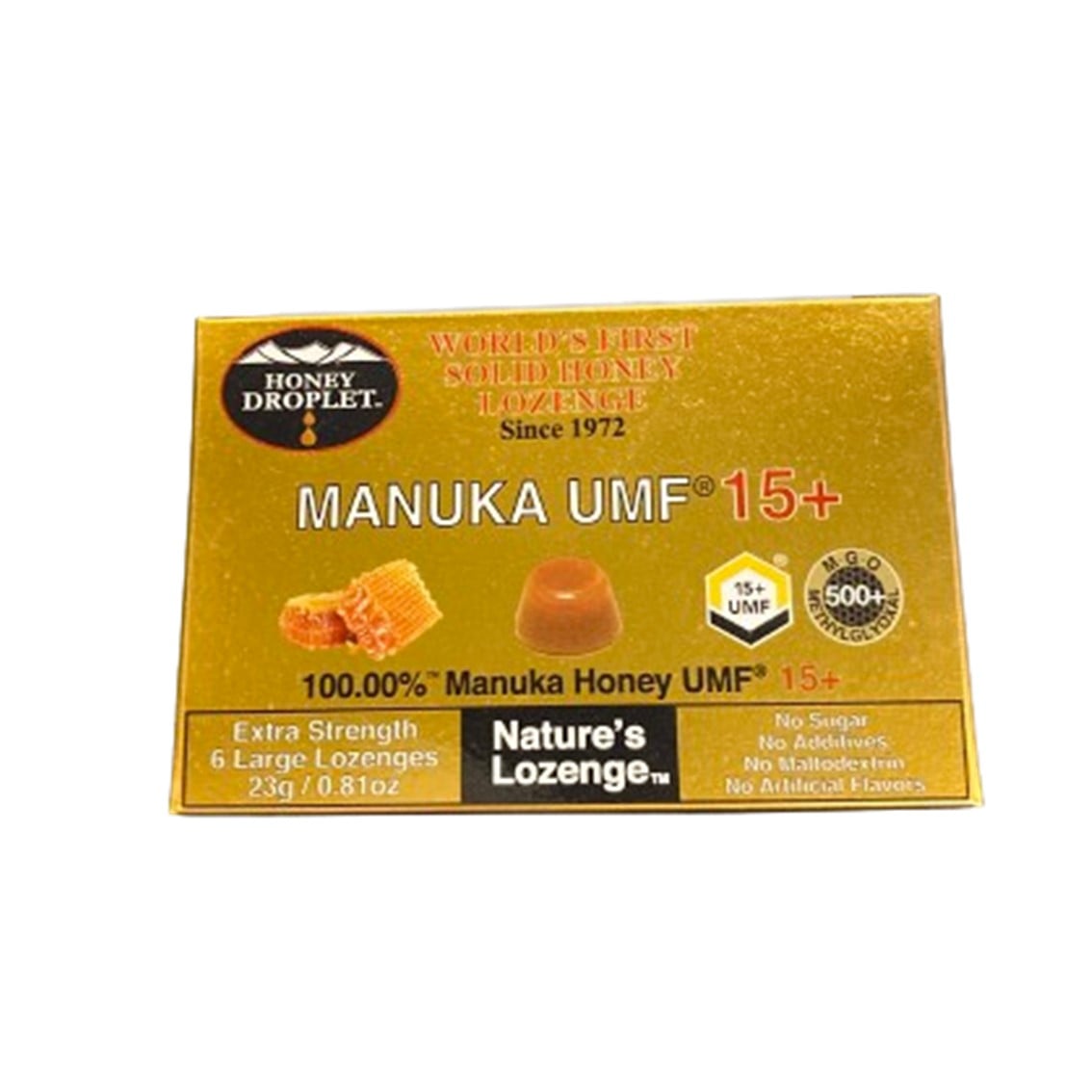 ハニードロップレットマヌカハニーUMF15＋ 23g