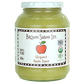 ブラウンシュガーファースト 有機アップルソース 680g