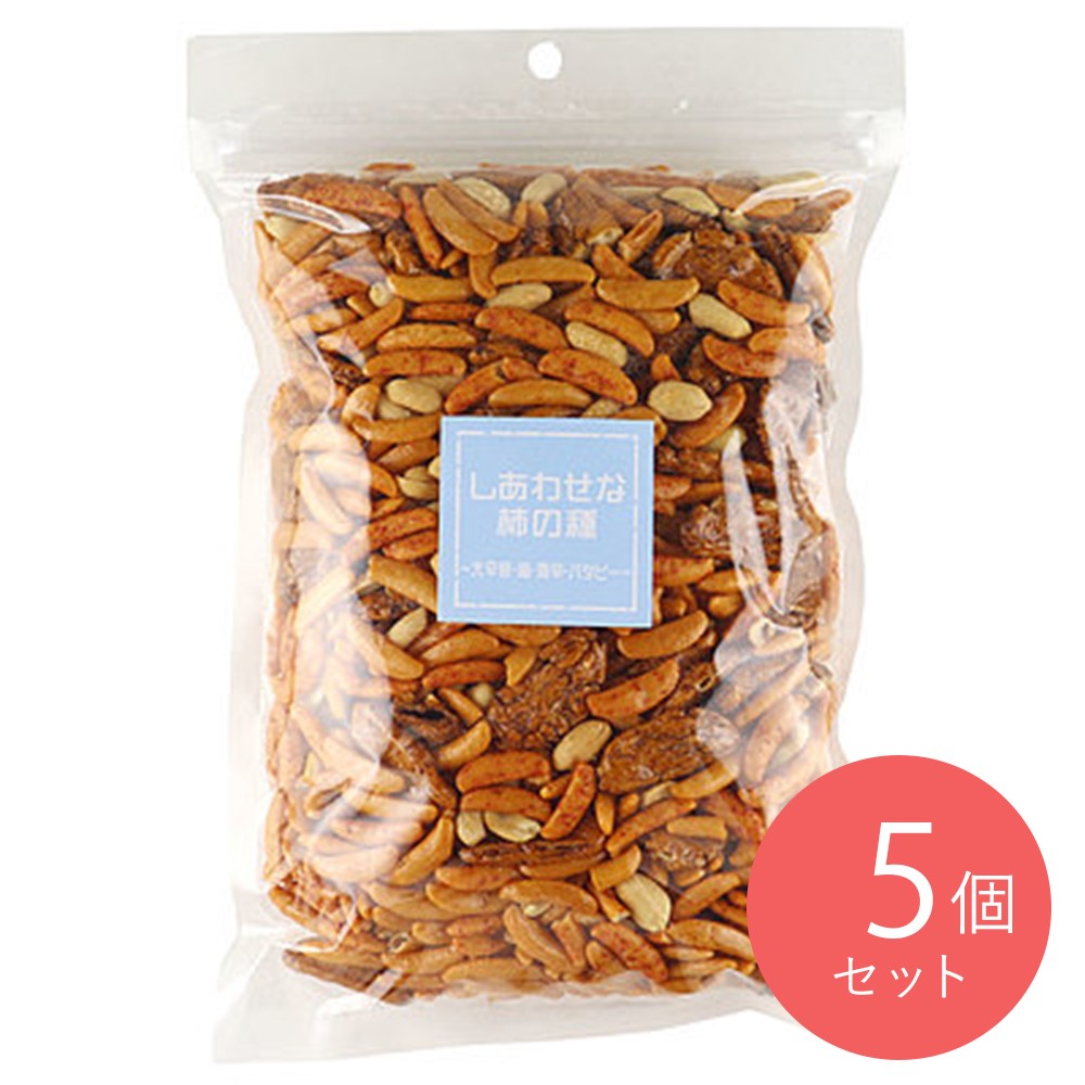 ナカダイ しあわせな柿の種 大容量 440g×5袋