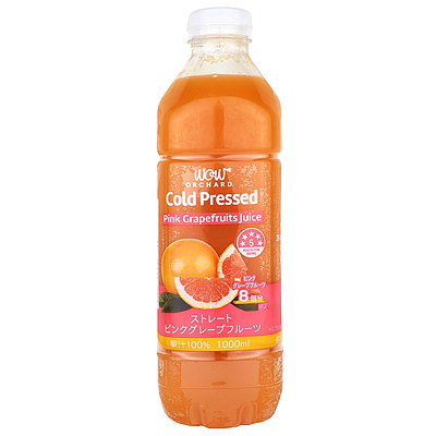オーチャードグレープフルーツストレートジュース 1000ml