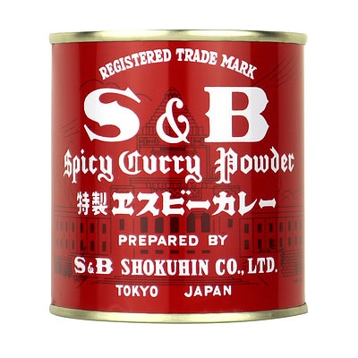 エスビー食品 カレー粉 赤缶 84g