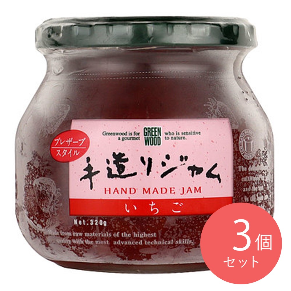 カンピー・ザ・プレミアム 手造りジャムいちご 320g×3個