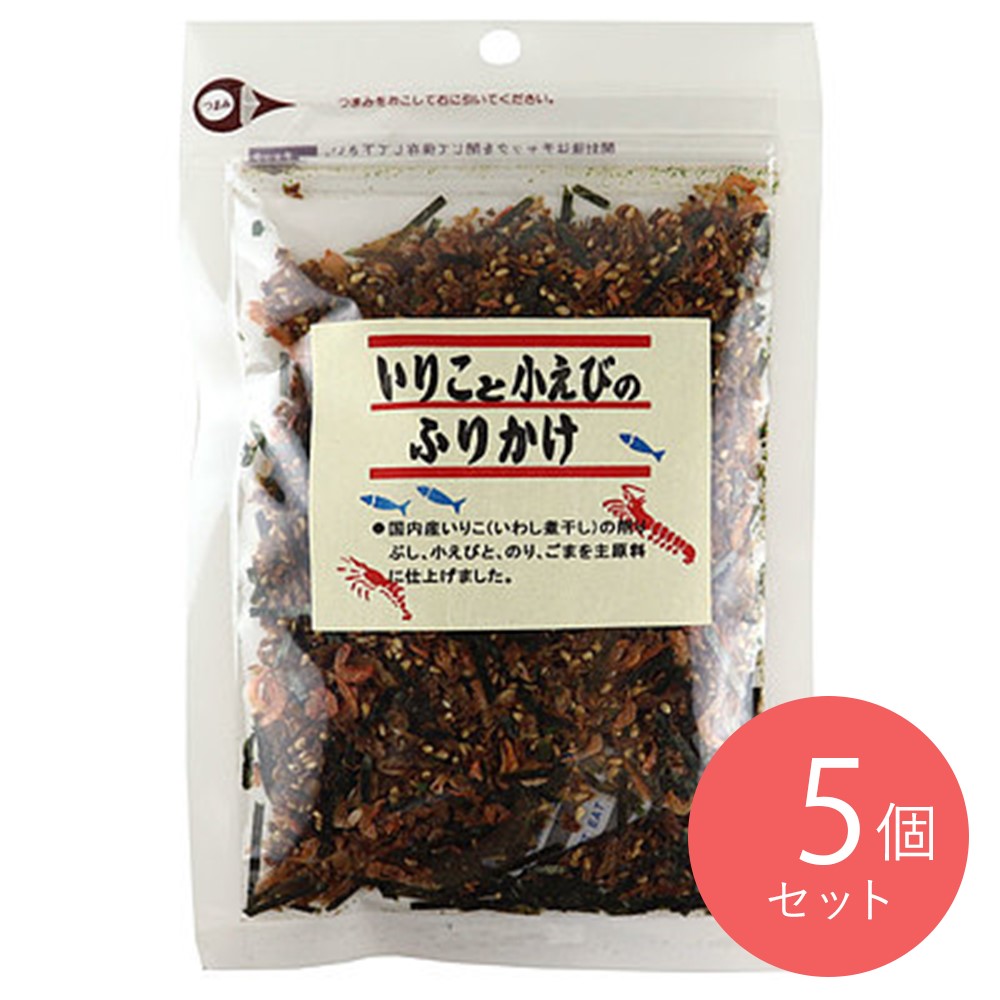 カドヤ いりこと小えびのふりかけ 45g×5個
