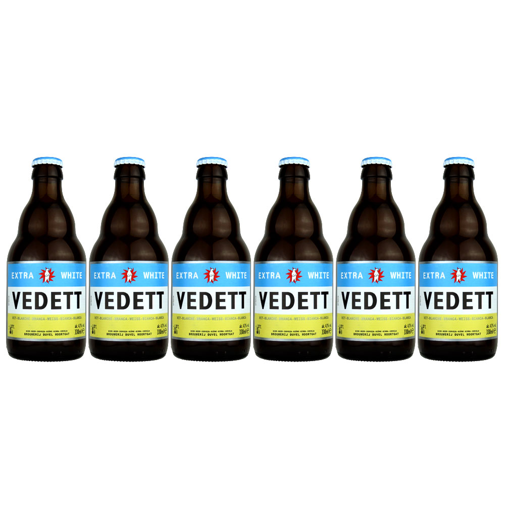 ベルギー ヴェデット・エキストラホワイト 330ml×6本
