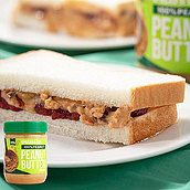 ナチュラルピーナッツバター クランチー 400g