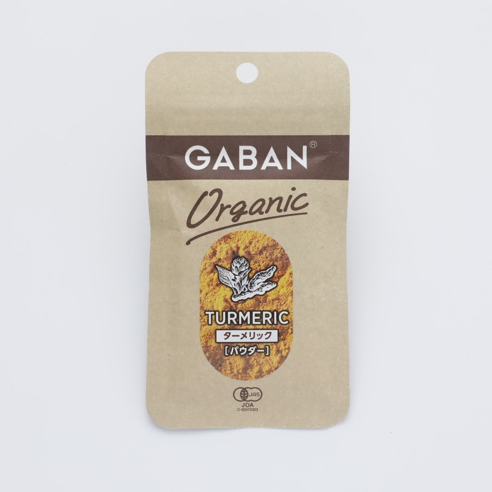 GABAN オーガニック ターメリックパウダー 14g