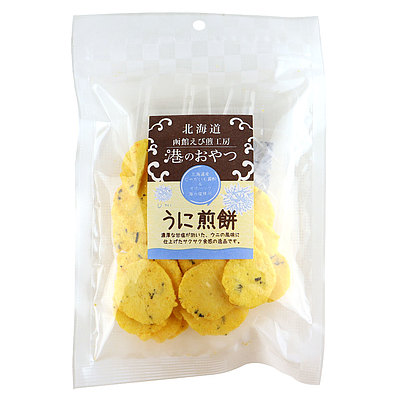 北海道製菓 港のおやつ うに煎餅 40g