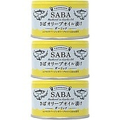 TOMINAGA さばオリーブオイル漬ガーリック缶詰 150g×3個